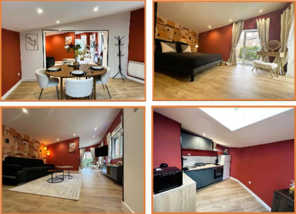 Loft O'Chalet - 10 Min Gare - Parking Prive Amiens Kültér fotó