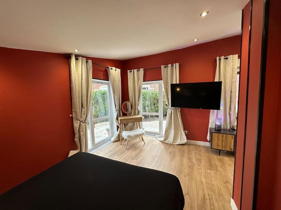 Loft O'Chalet - 10 Min Gare - Parking Prive Amiens Kültér fotó